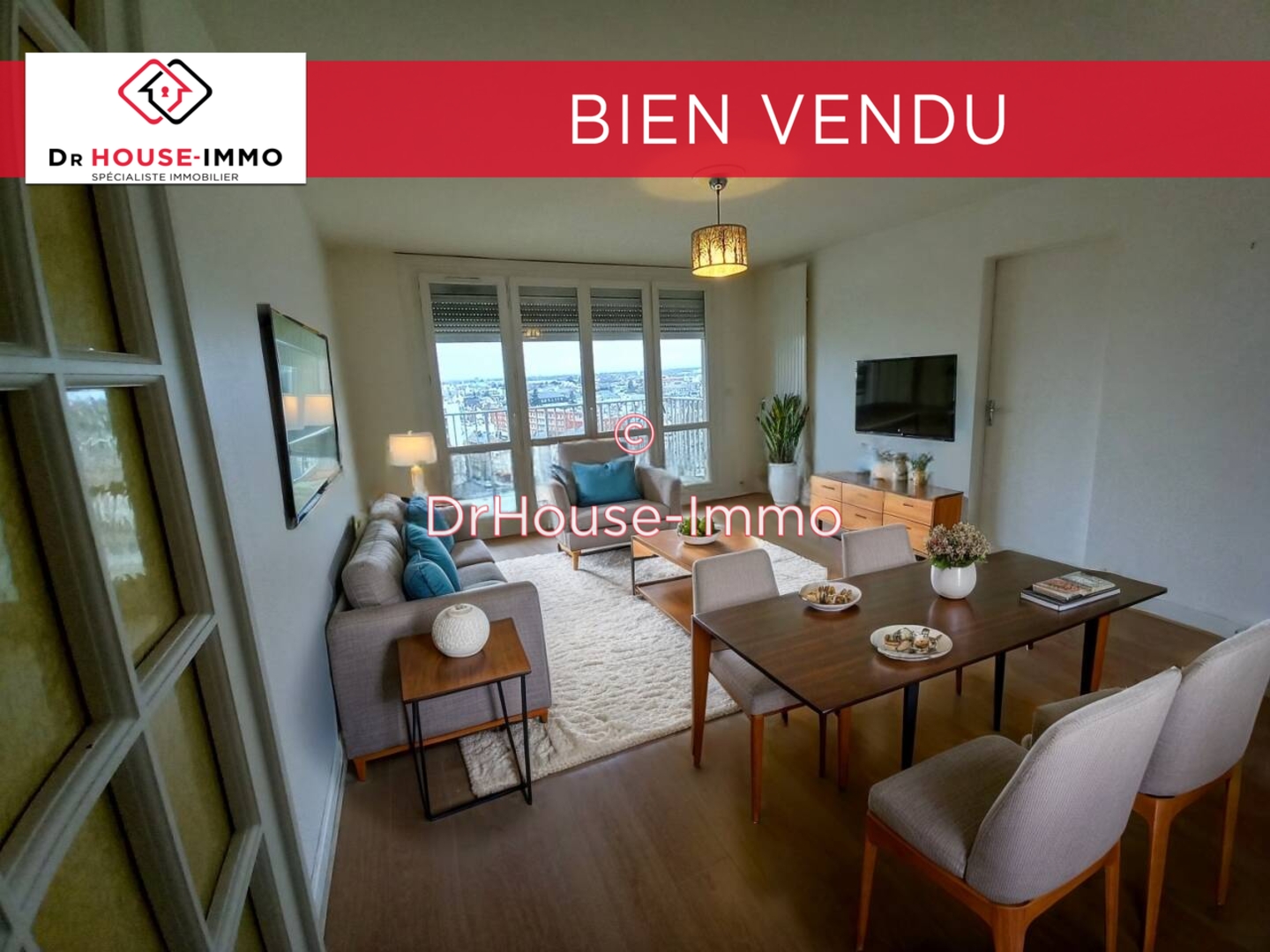 Photo 1 : Vente Appartement 3 pièces Orléans 73 m²
