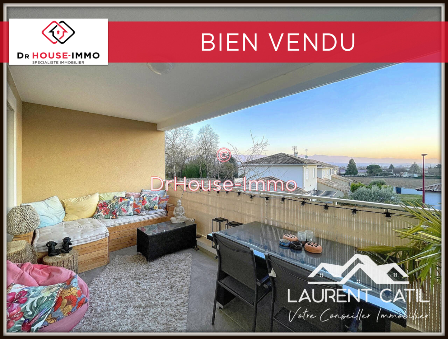Photo 1 : Vente Appartement 3 pièces Génissieux 68 m²