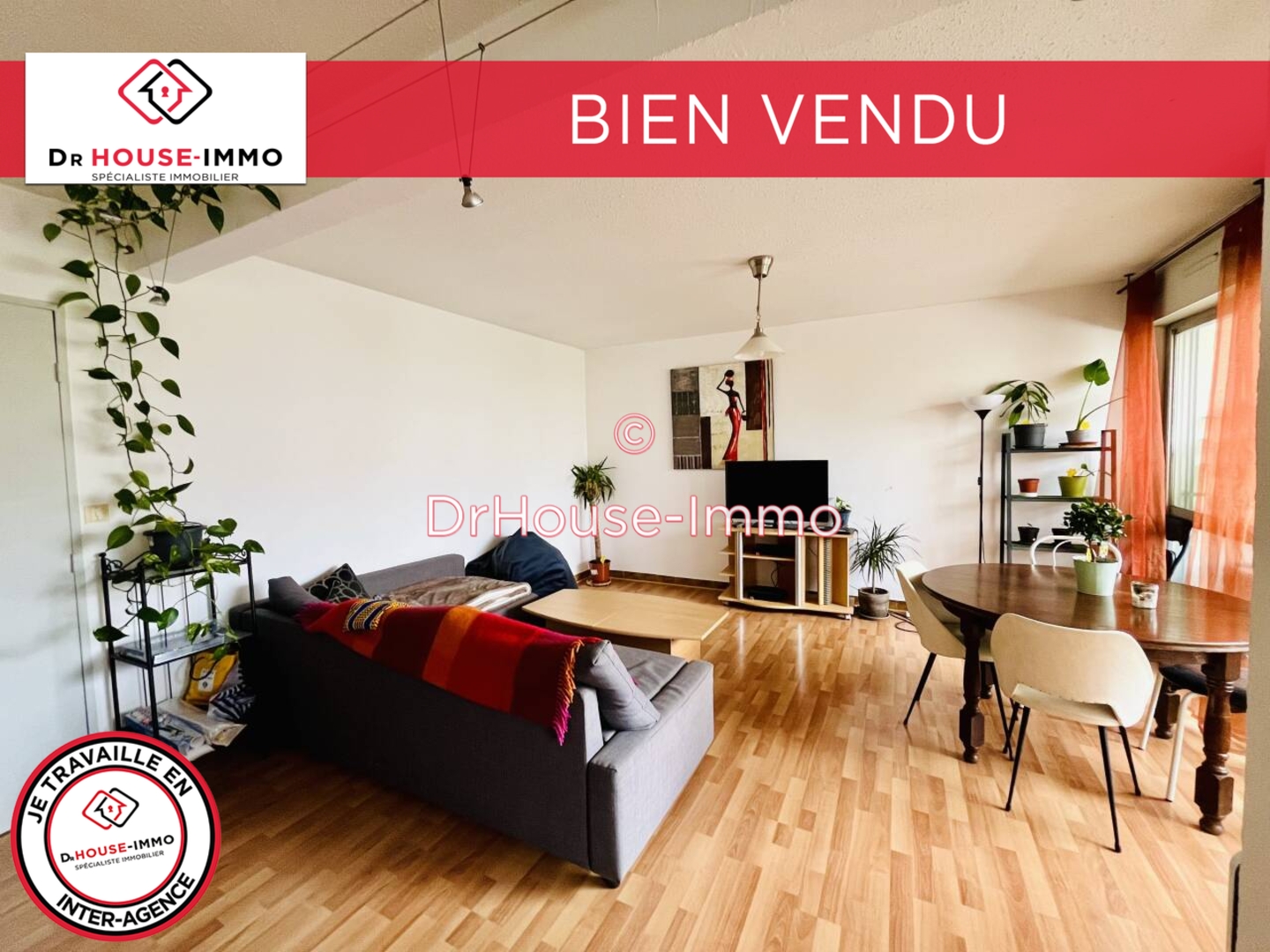 Photo 1 : Vente Appartement 3 pièces Montpellier 69 m²