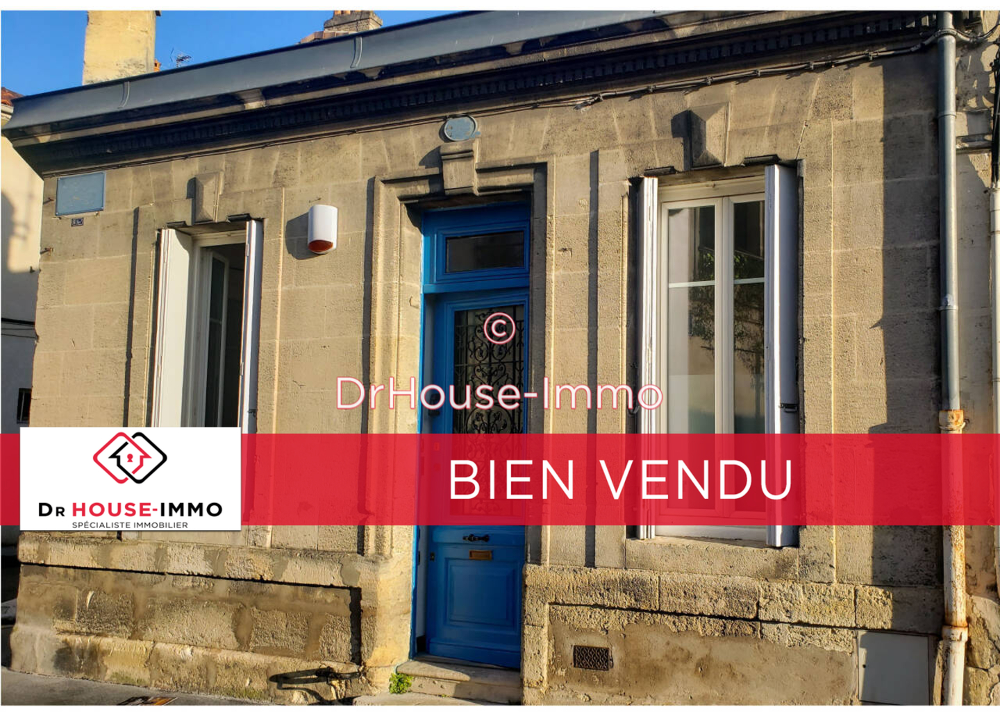 Photo 1 : Vente Maison 4 pièces Bordeaux 68 m²