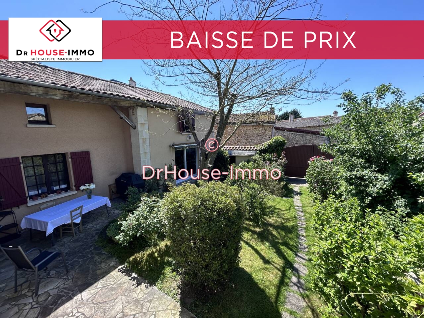Photo 2 : Vente Maison 7 pièces Angliers 185 m²