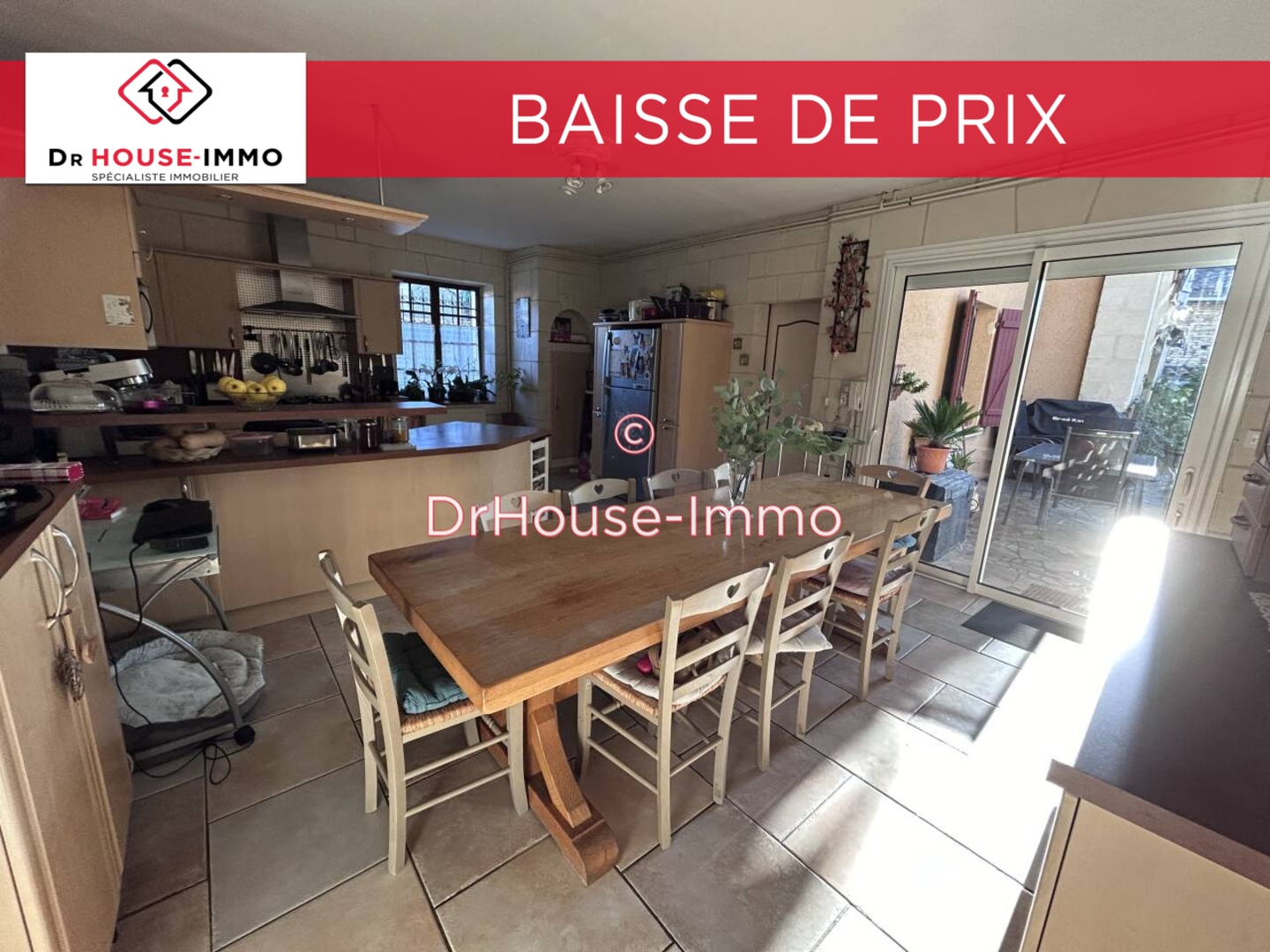 Photo 3 : Vente Maison 7 pièces Angliers 185 m²