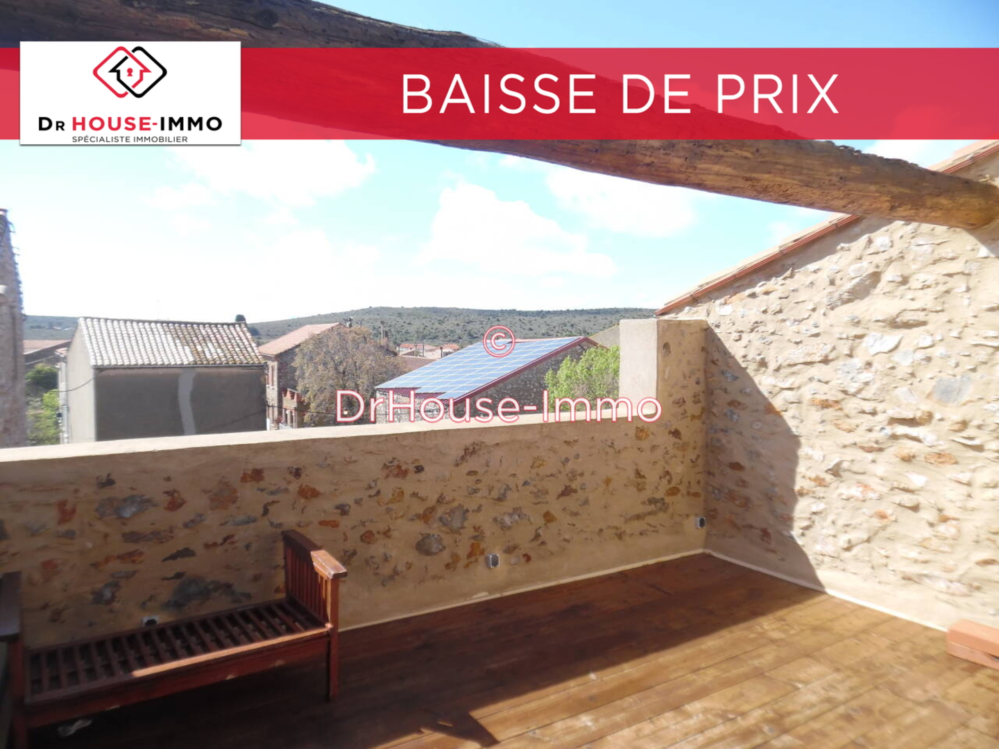 Photo 1 : Vente Maison 7 pièces Opoul-Périllos 146 m²