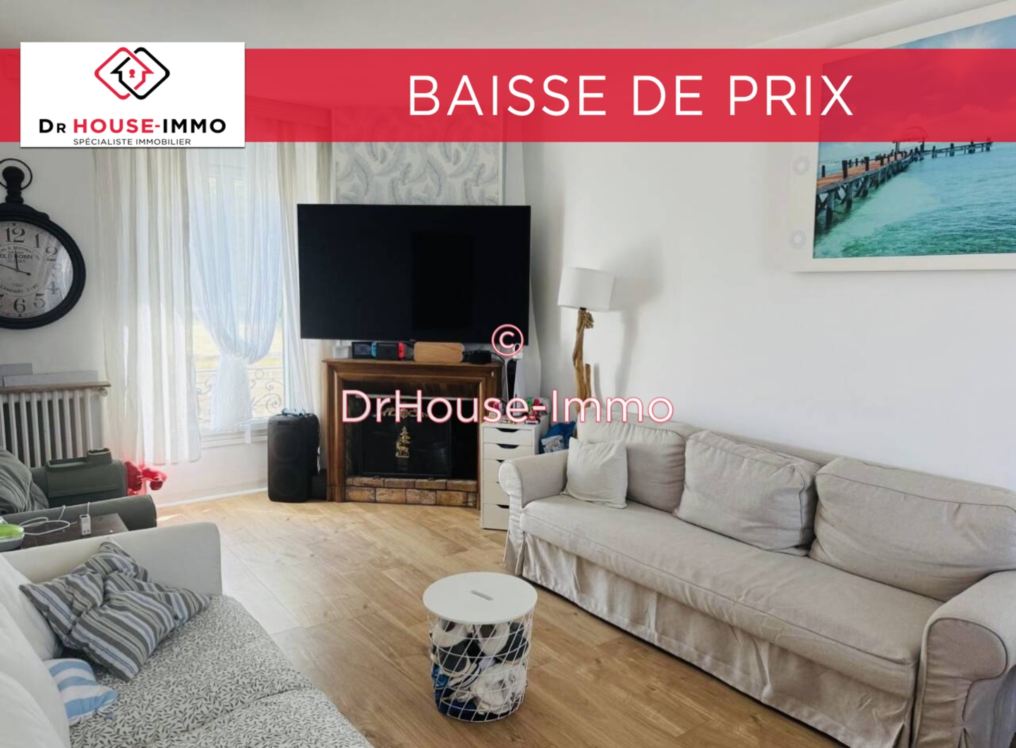 Photo 3 : Vente Maison 4 pièces Saint-Pierre-lès-Nemours 125 m²