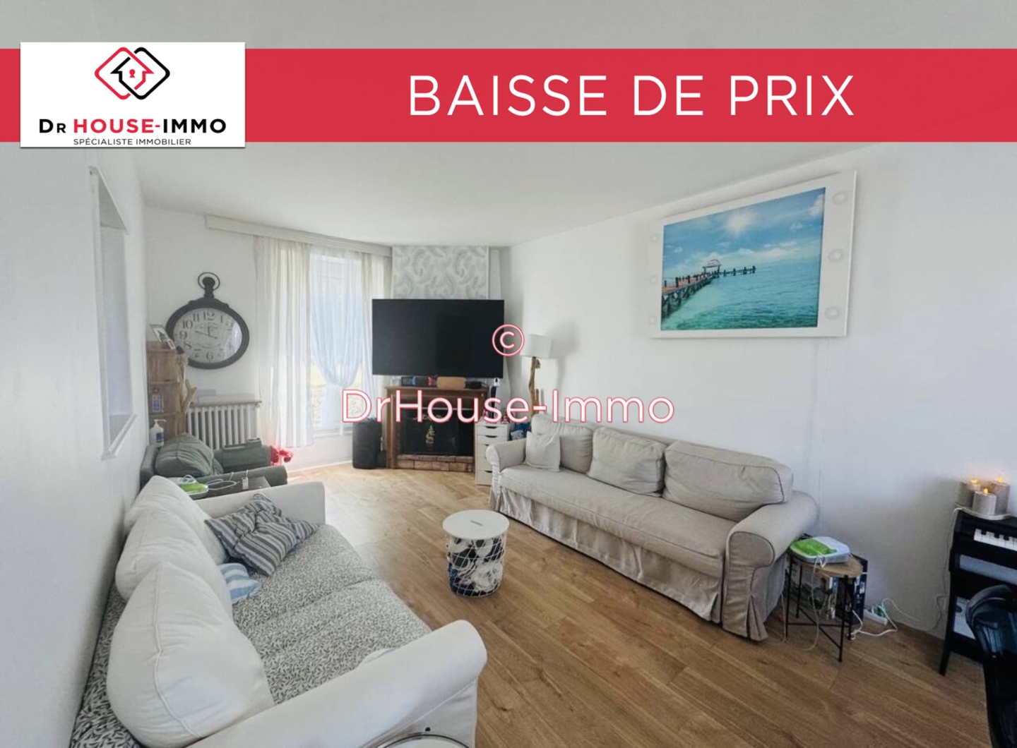 Photo 1 : Vente Maison 4 pièces Saint-Pierre-lès-Nemours 125 m²