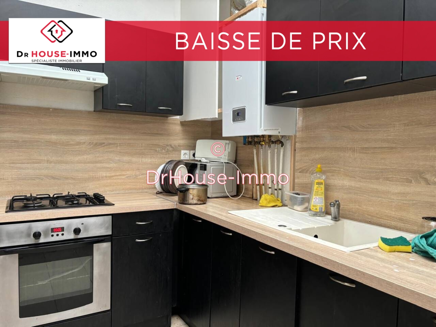 Photo 1 : Vente Maison 5 pièces Roubaix 78 m²