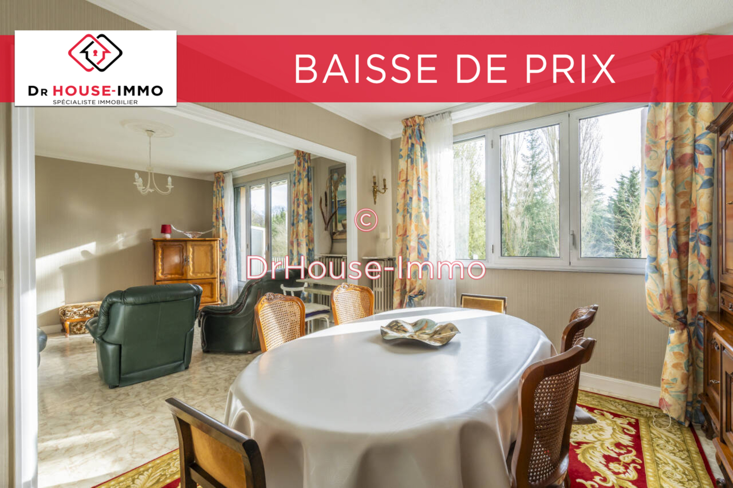 Photo 1 : Vente Appartement 4 pièces La Celle-Saint-Cloud 78 m²