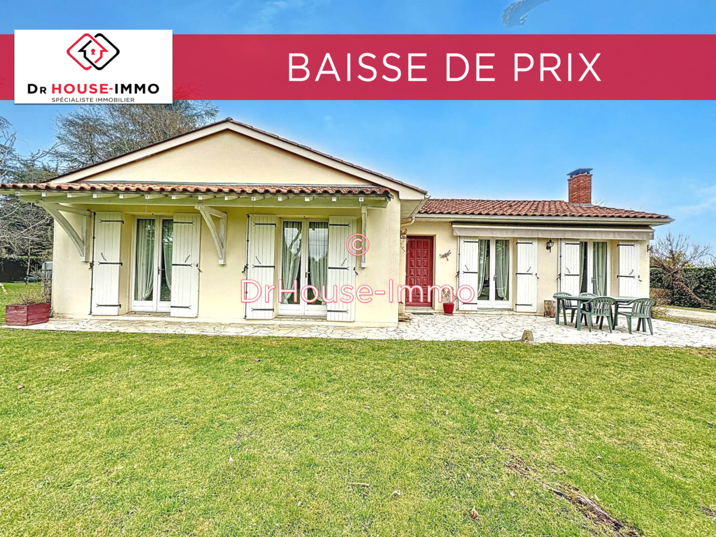 Photo 1 : Vente Maison 5 pièces Bergerac 149 m²