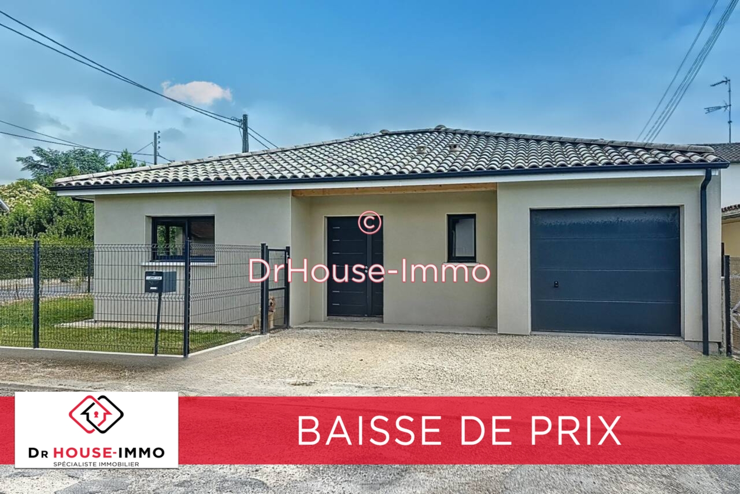 Photo 1 : Vente Maison 4 pièces Bergerac 117 m²
