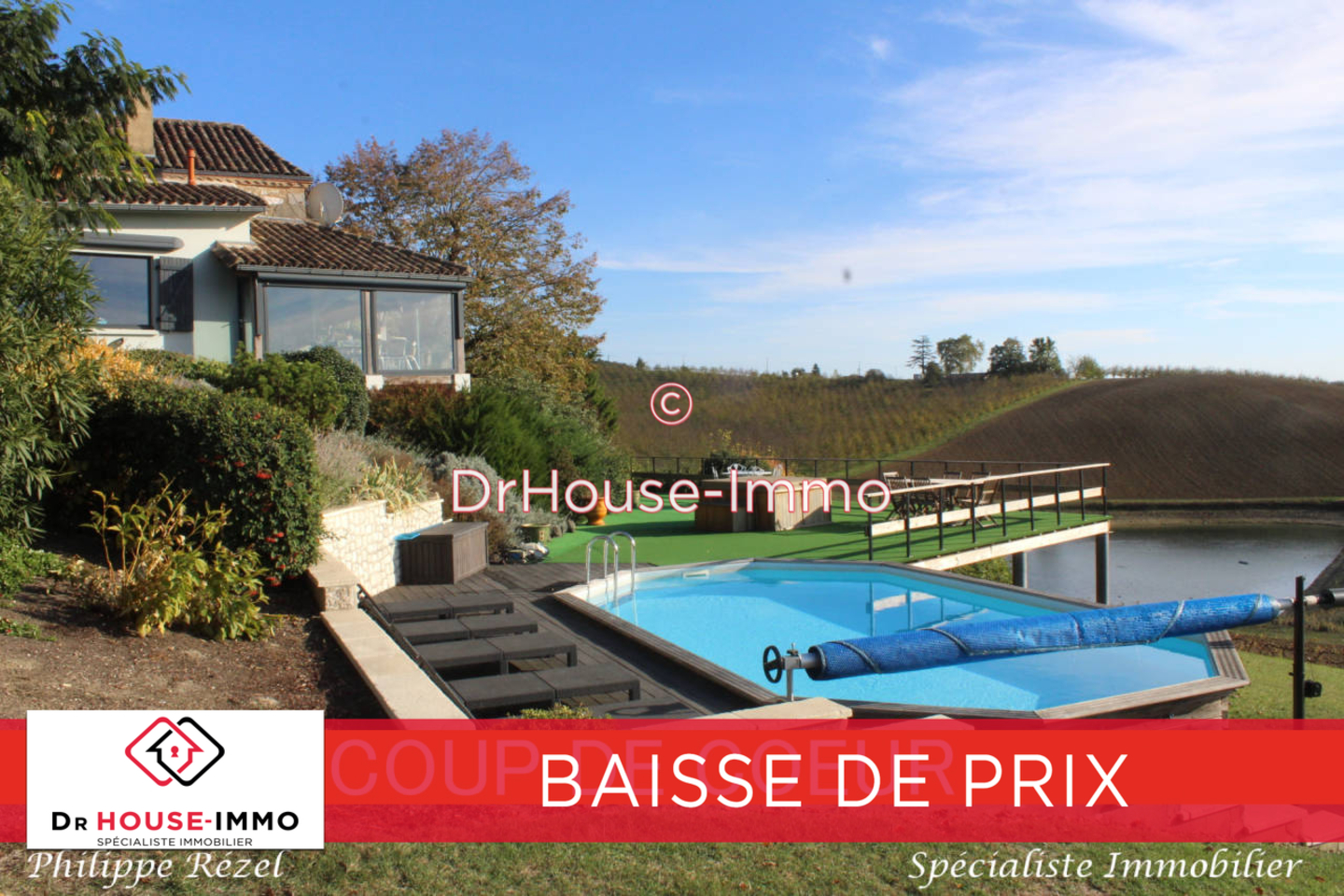 Photo 2 : Vente Maison 7 pièces Villeneuve-sur-Lot 356 m²
