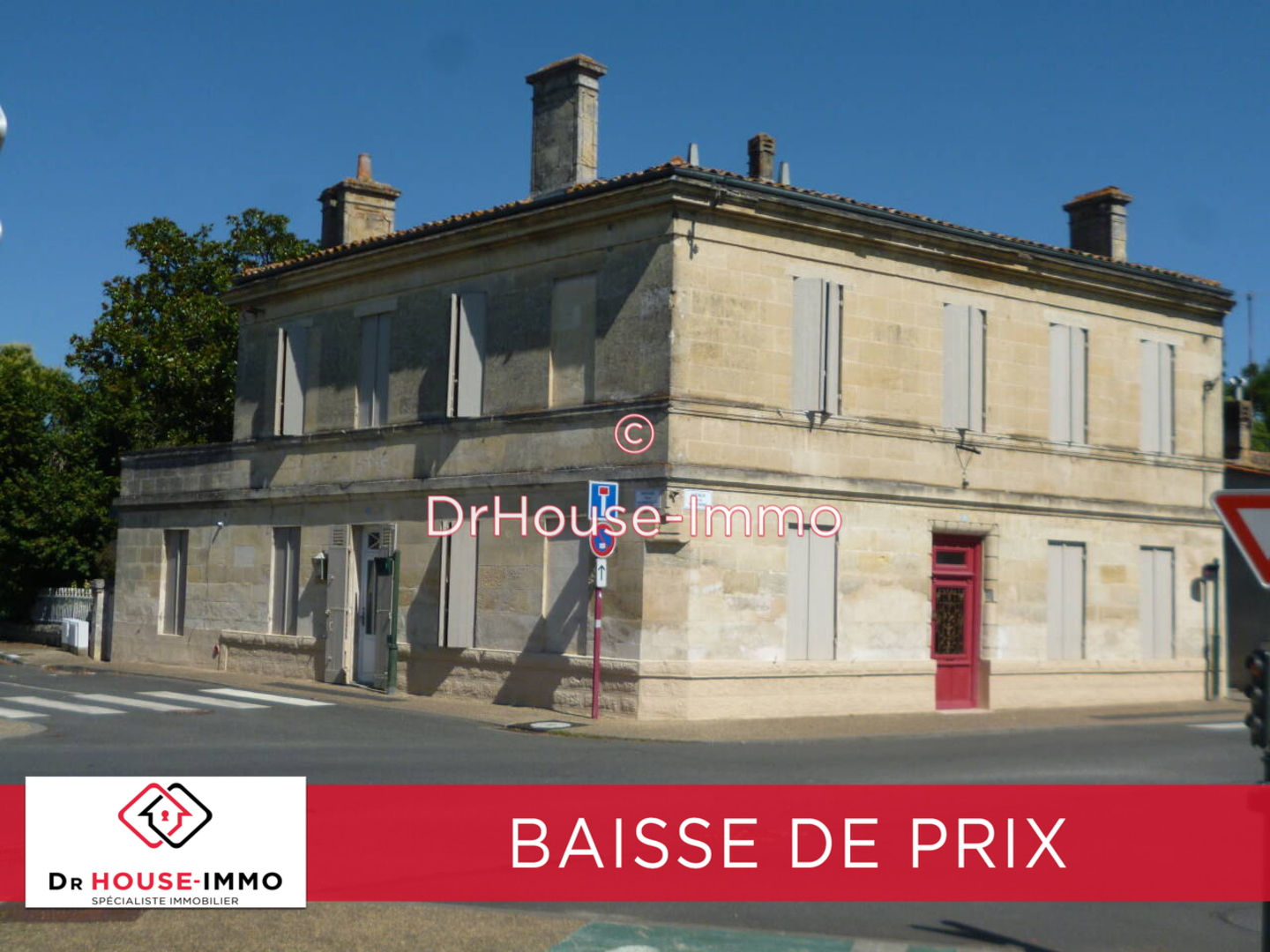 Photo 1 : Vente Maison 10 pièces Saint-Louis-de-Montferrand 270 m²