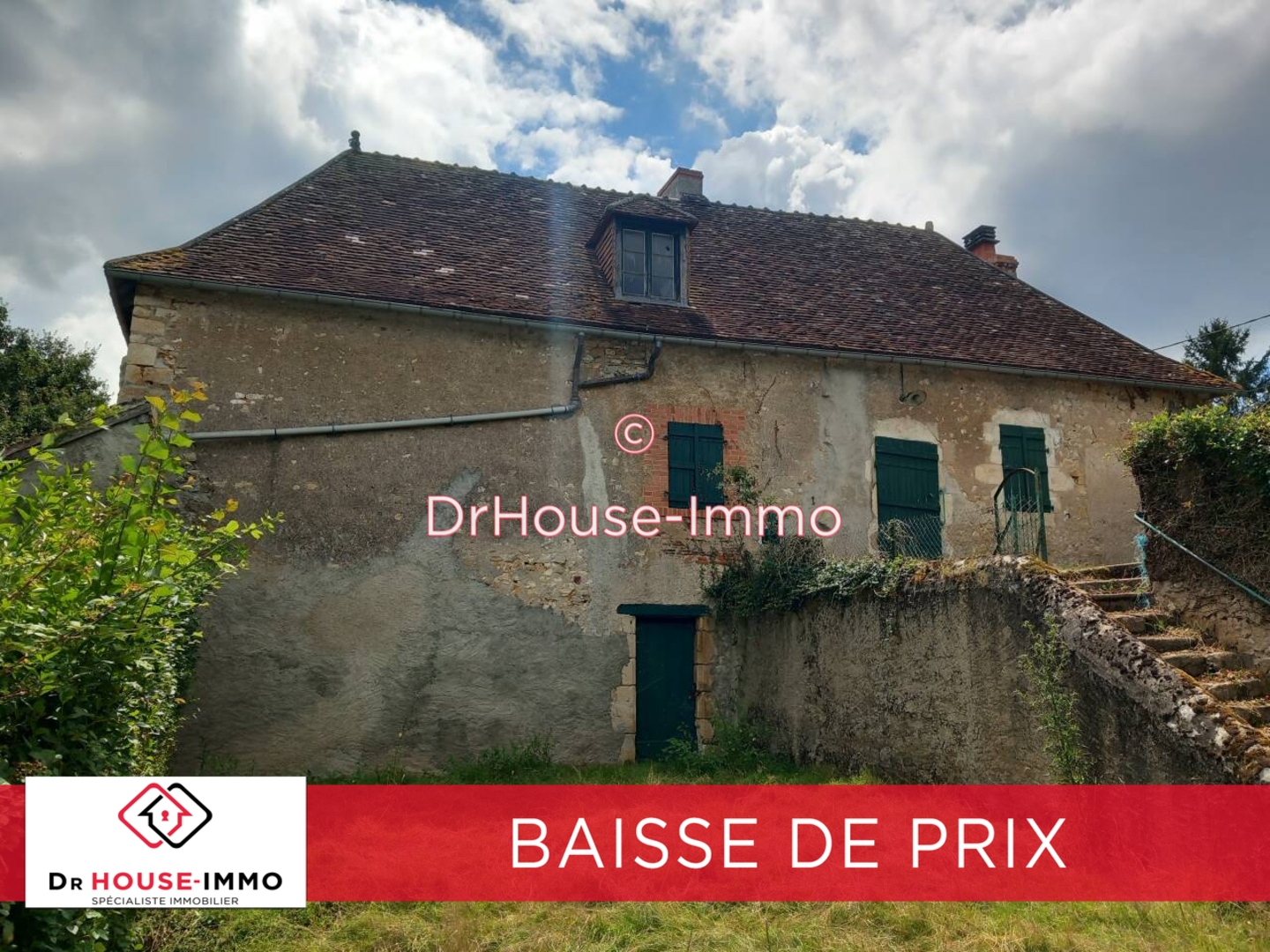 Photo 1 : Vente Maison 3 pièces Bélâbre 82 m²