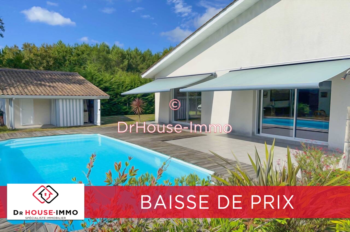 Photo 1 : Vente Maison 4 pièces Le Porge 159 m²