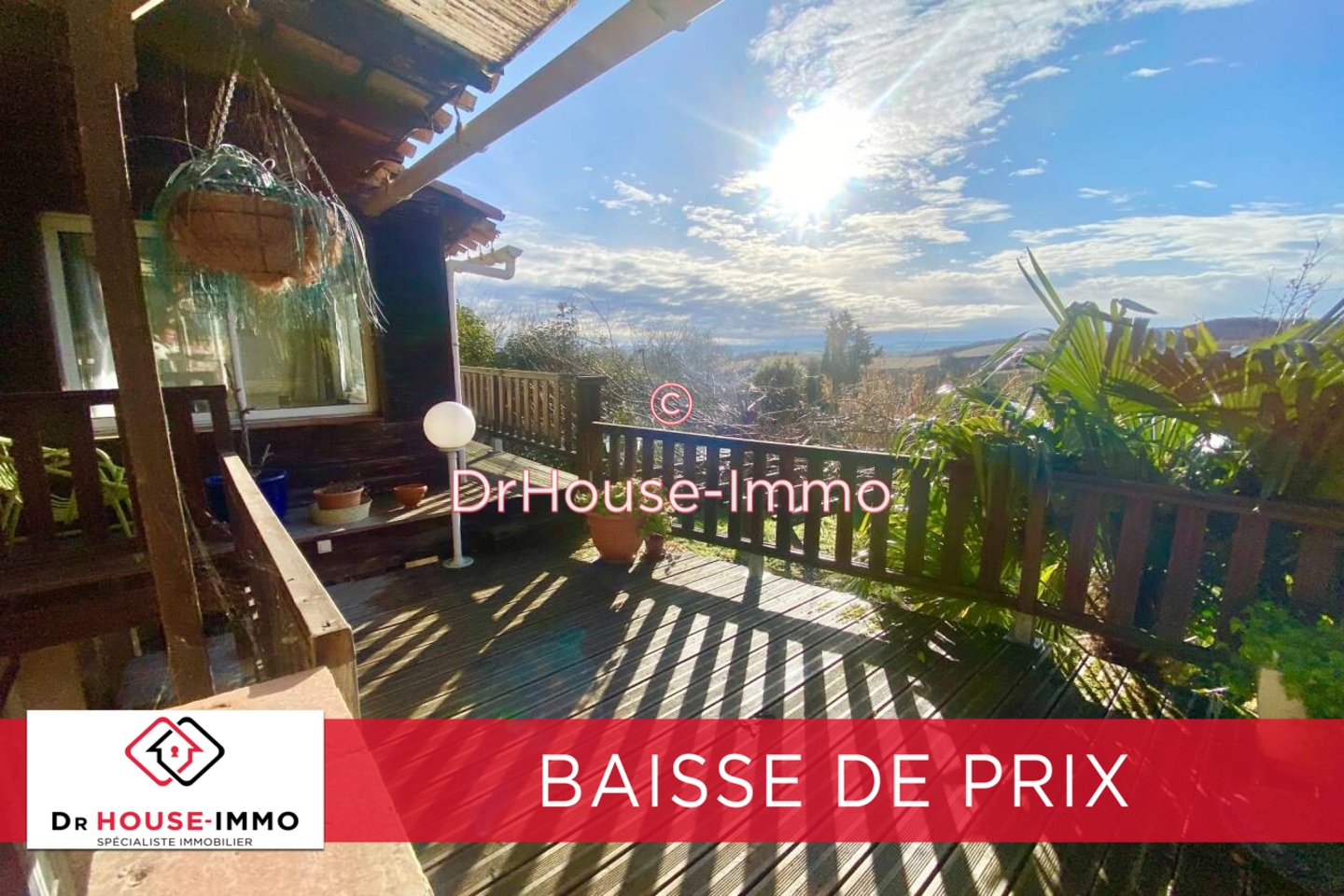 Photo 1 : Vente Maison 6 pièces Mireval-Lauragais 170 m²