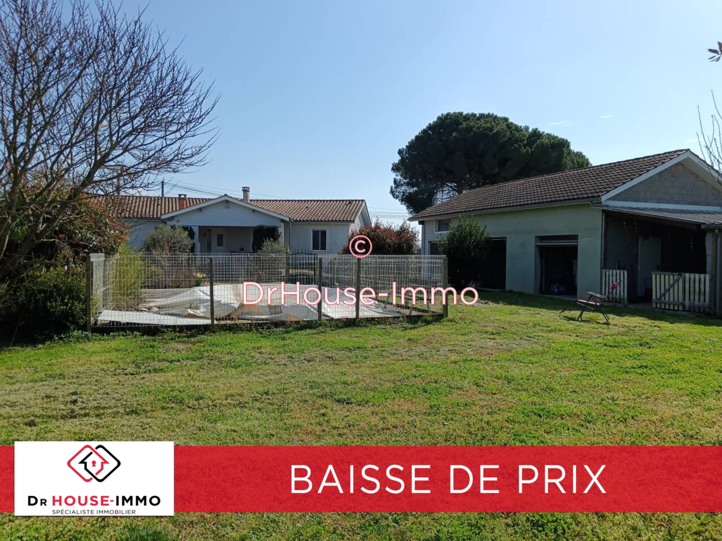 Photo 1 : Vente Maison 5 pièces Clairac 150 m²