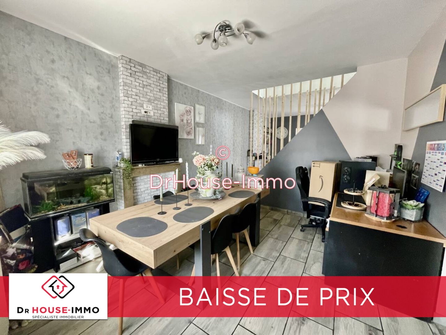 Photo 1 : Vente Maison 5 pièces Onnaing 130 m²