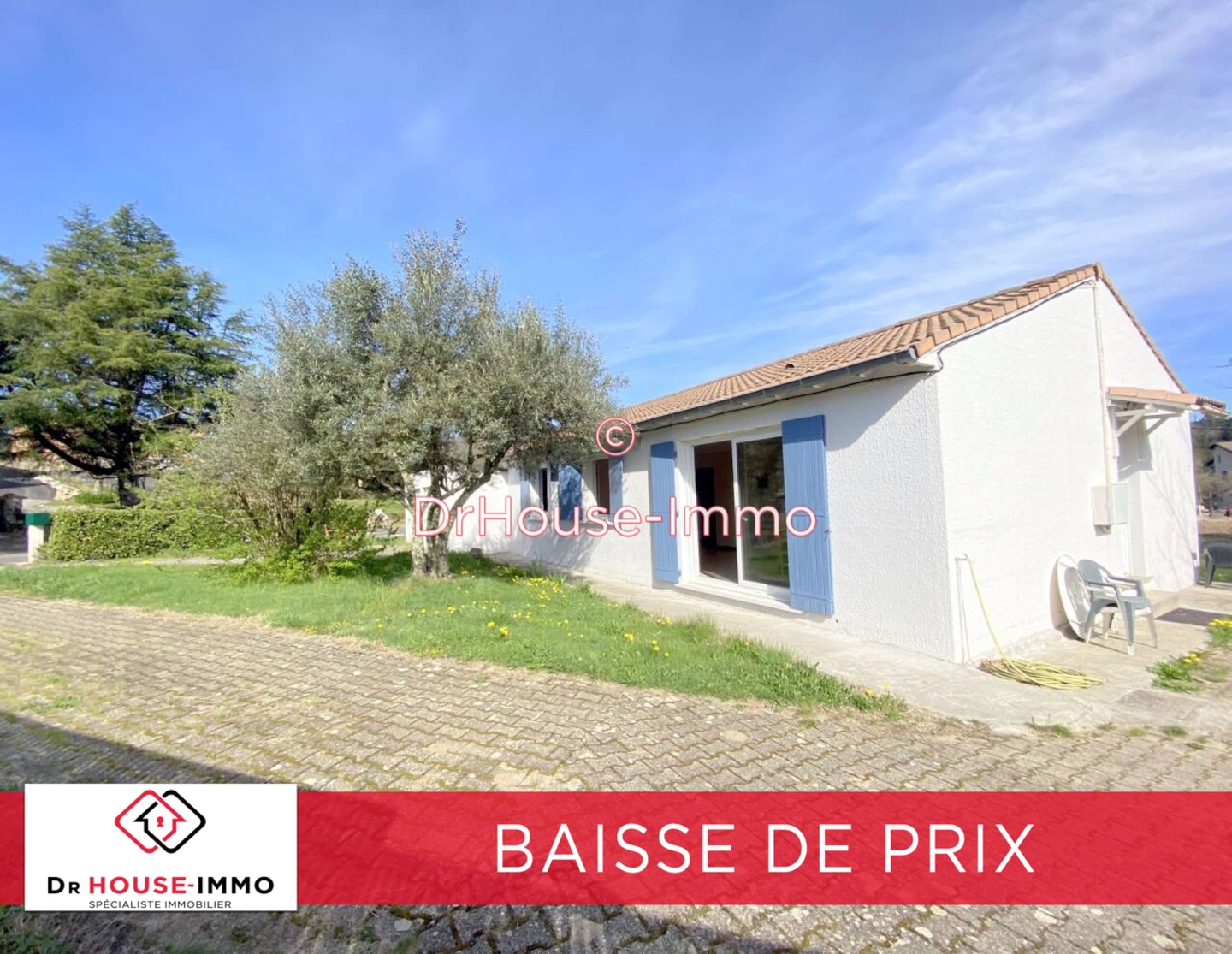 Photo 1 : Vente Maison 4 pièces Jaujac 90 m²