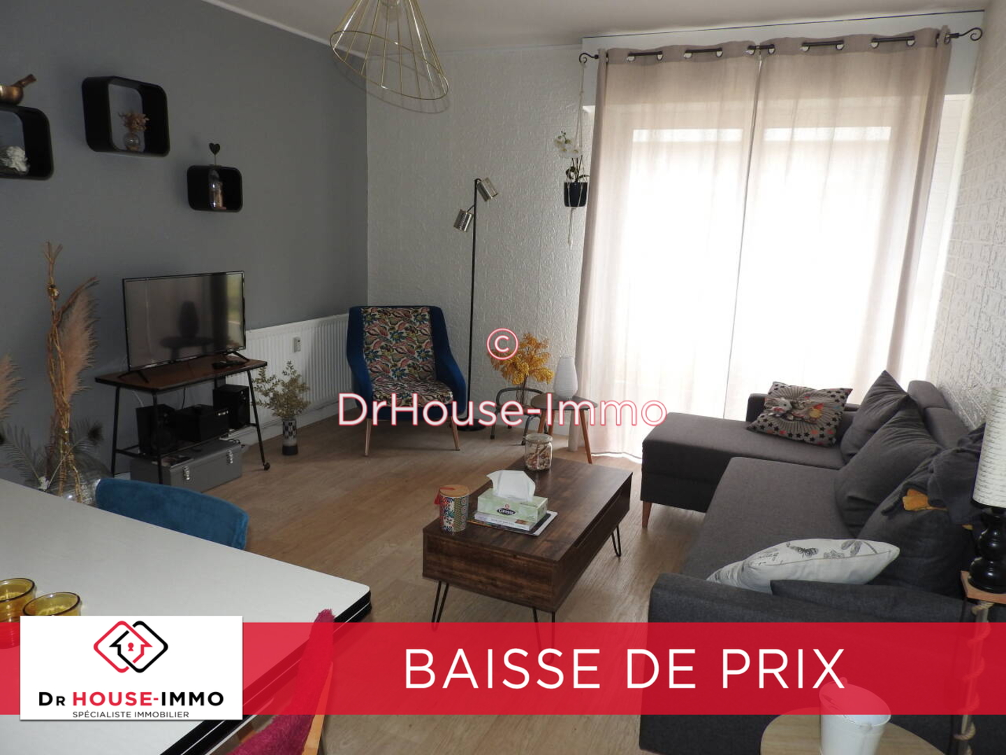 Photo 1 : Vente Appartement 3 pièces Poitiers 63 m²