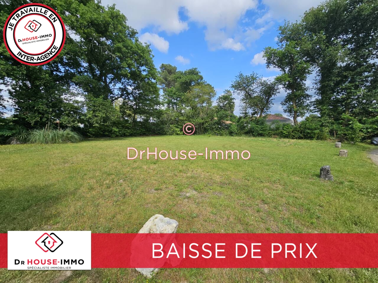 Photo 1 : Vente Terrain Narrosse 900 m²