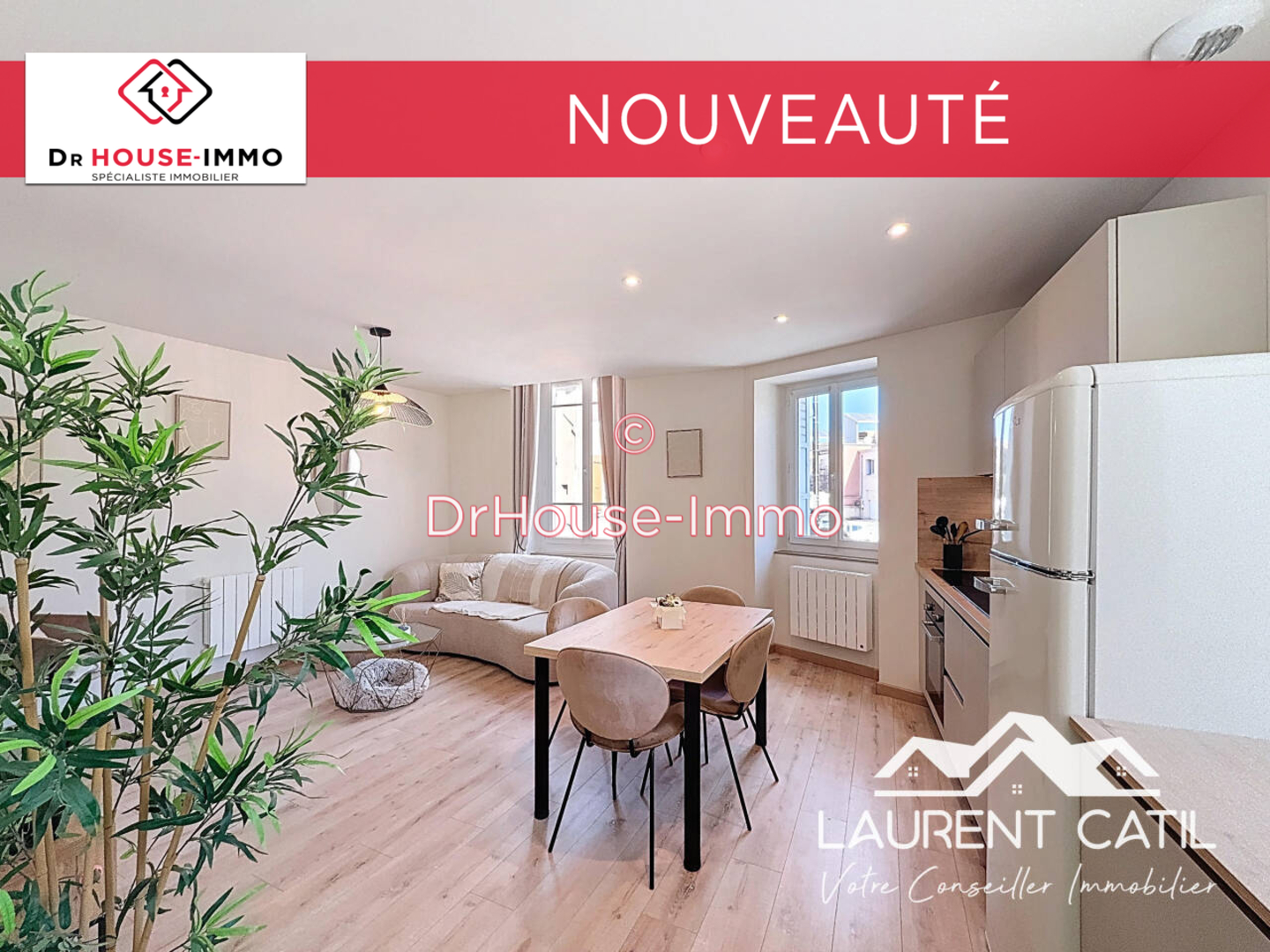 Photo 1 : Vente Appartement 4 pièces Romans-sur-Isère 58 m²
