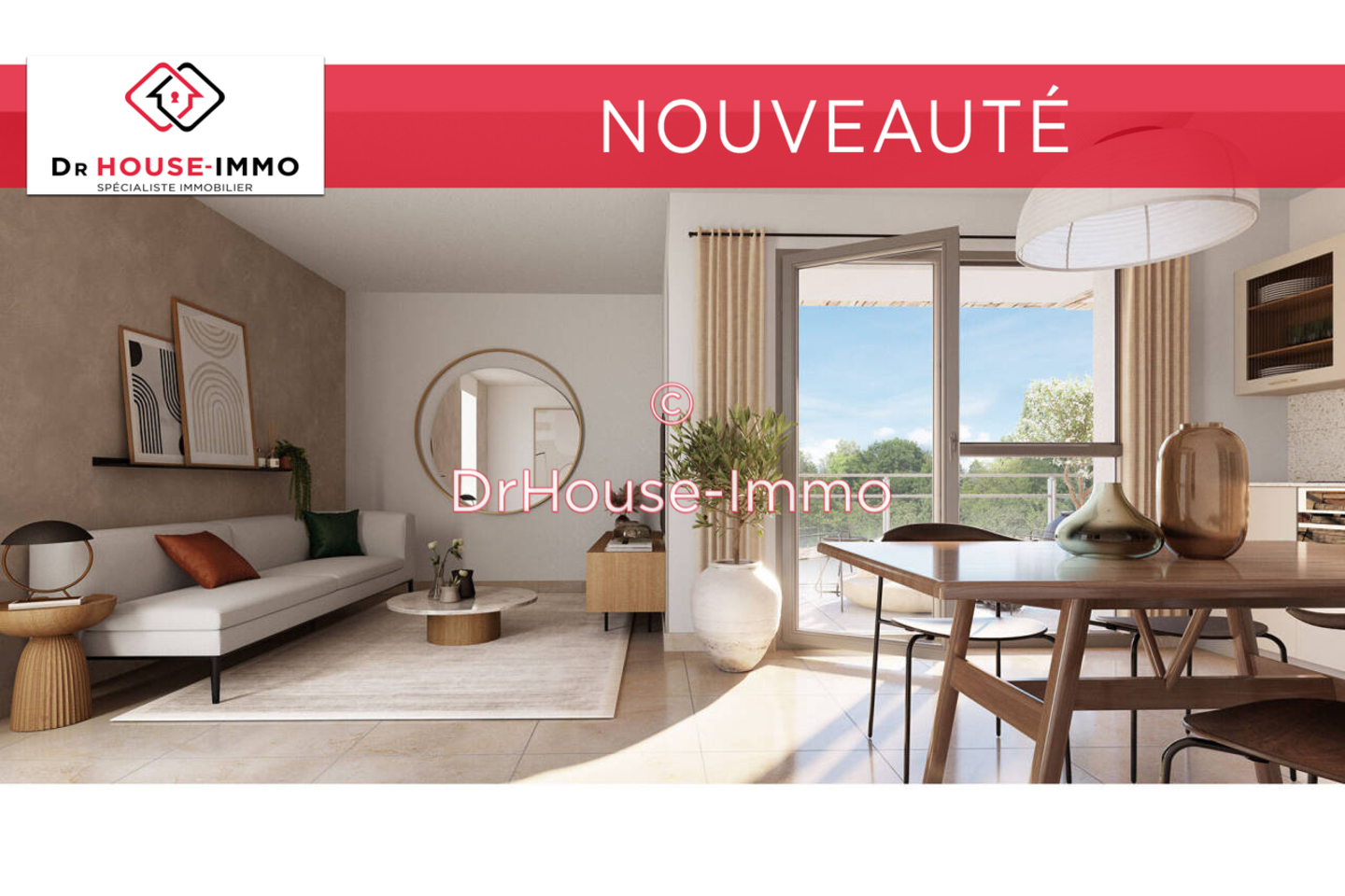 Photo 1 : Vente Appartement 3 pièces Hésingue 65 m²