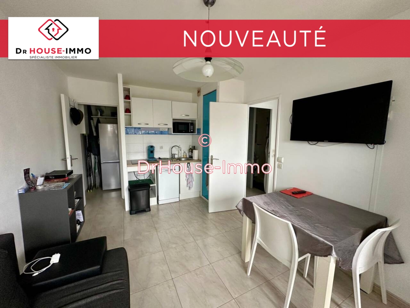 Photo 1 : Vente Appartement 2 pièces Courseulles-sur-Mer 28 m²