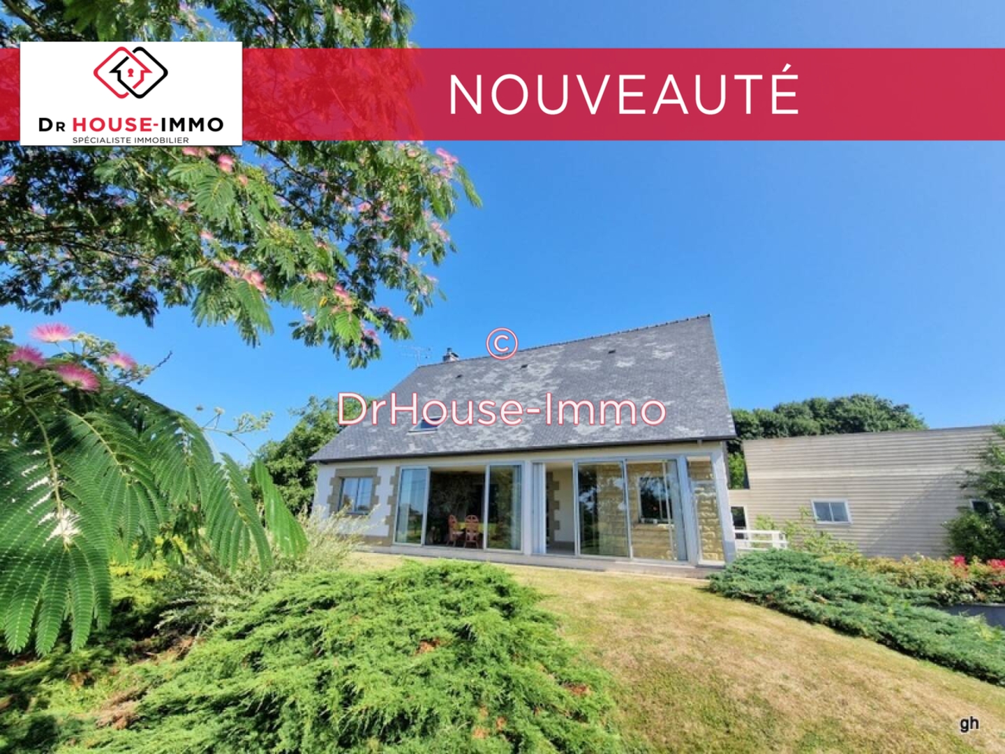 Photo 1 : Vente Maison 9 pièces Saint-Georges-de-Reintembault 210 m²