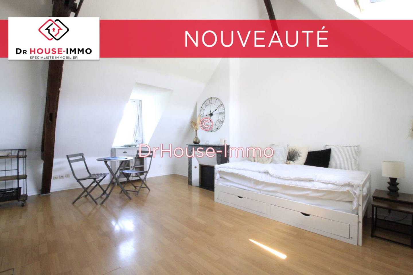 Photo 1 : Location Appartement 1 pièce Évreux 24 m²