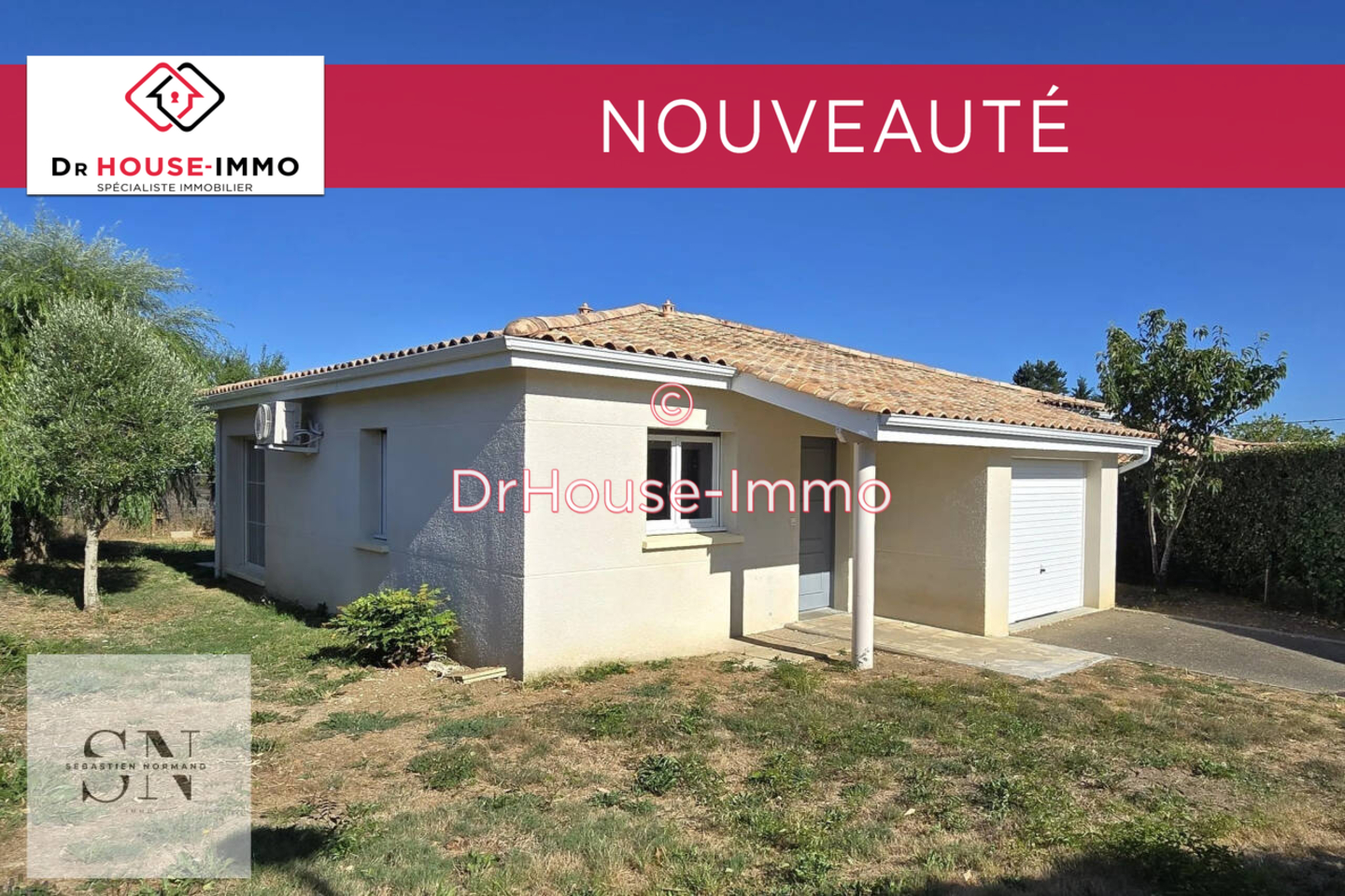 Photo 1 : Vente Maison 4 pièces Pujols 85 m²