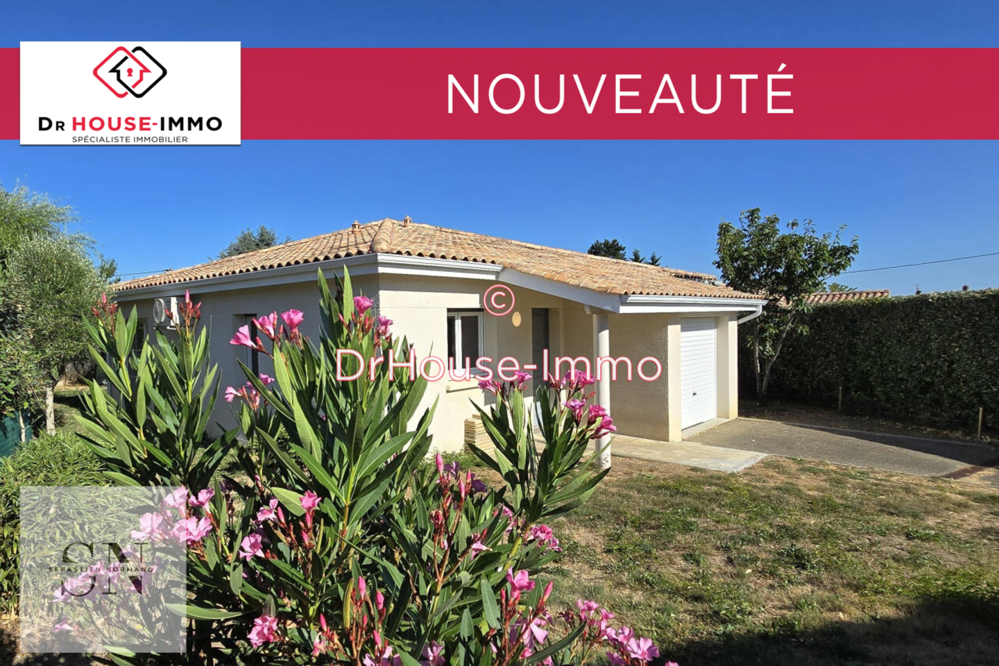 Photo 1 : Vente Maison 4 pièces Pujols 85 m²