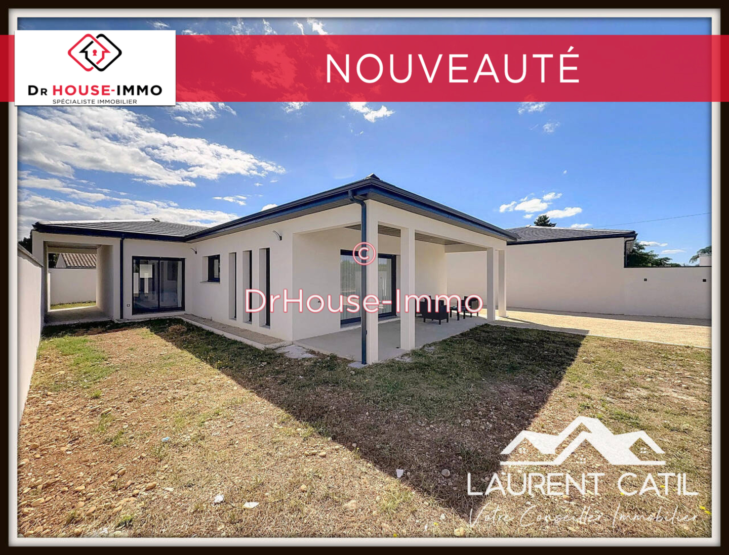 Photo 1 : Vente Maison 5 pièces Romans-sur-Isère 119 m²