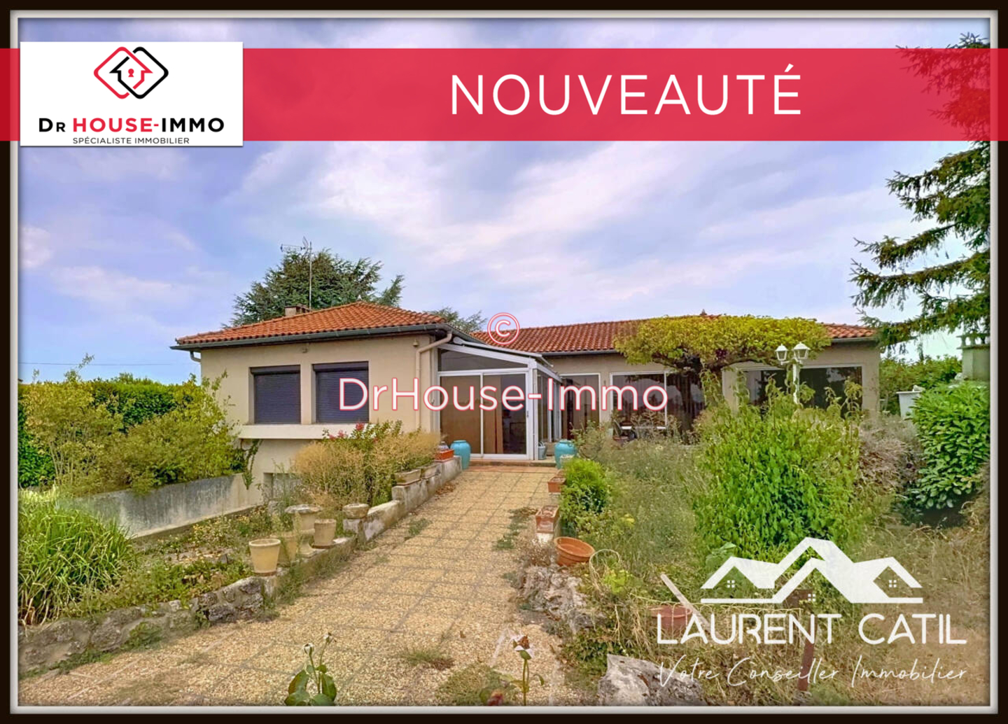 Photo 1 : Vente Maison 6 pièces Romans-sur-Isère 160 m²
