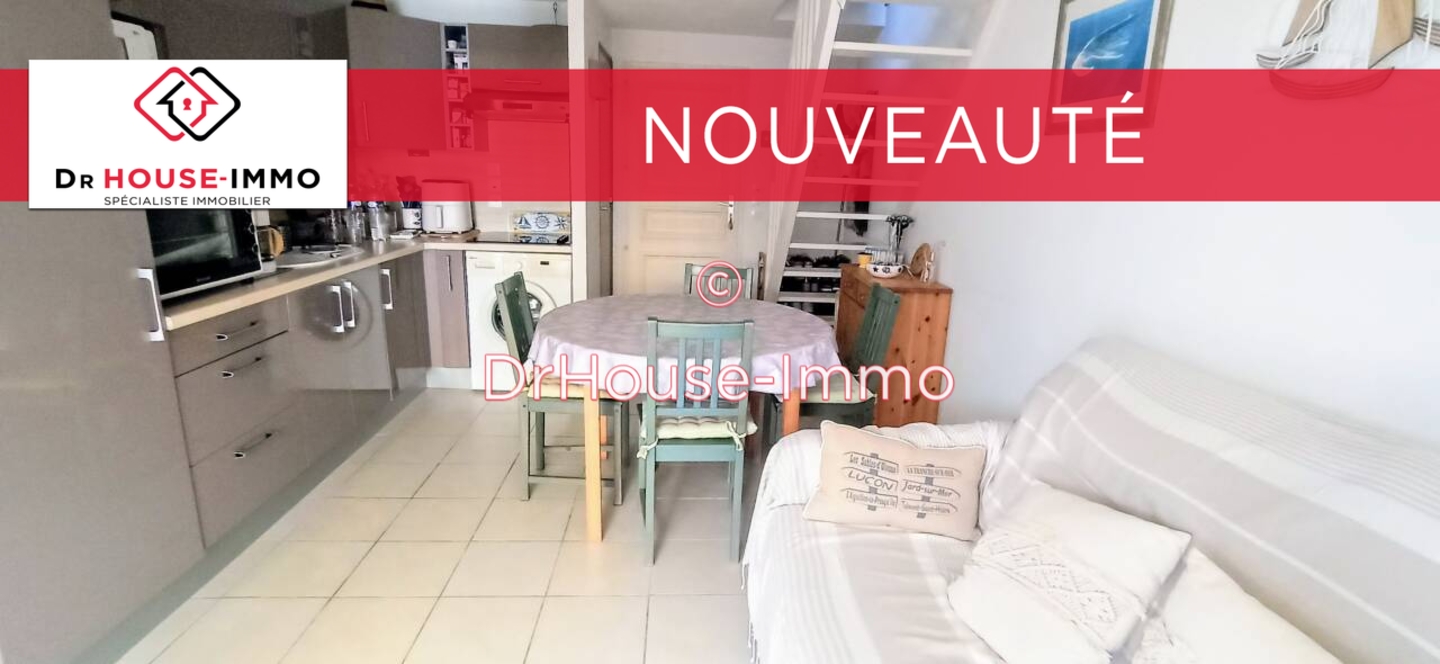Photo 1 : Vente Maison 3 pièces La Faute-sur-Mer 37 m²