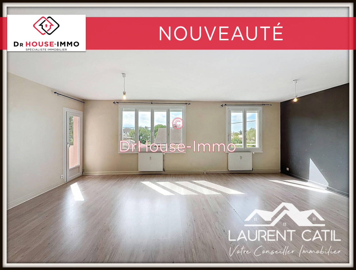 Photo 1 : Vente Appartement 4 pièces Romans-sur-Isère 72 m²