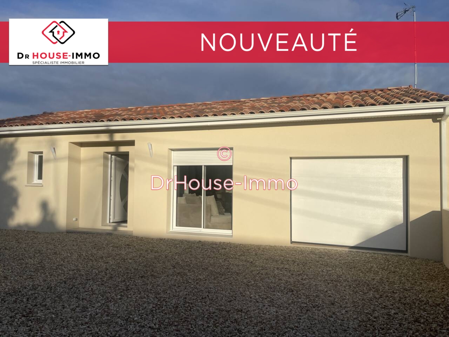 Photo 1 : Vente Maison 4 pièces Gond-Pontouvre 138 m²