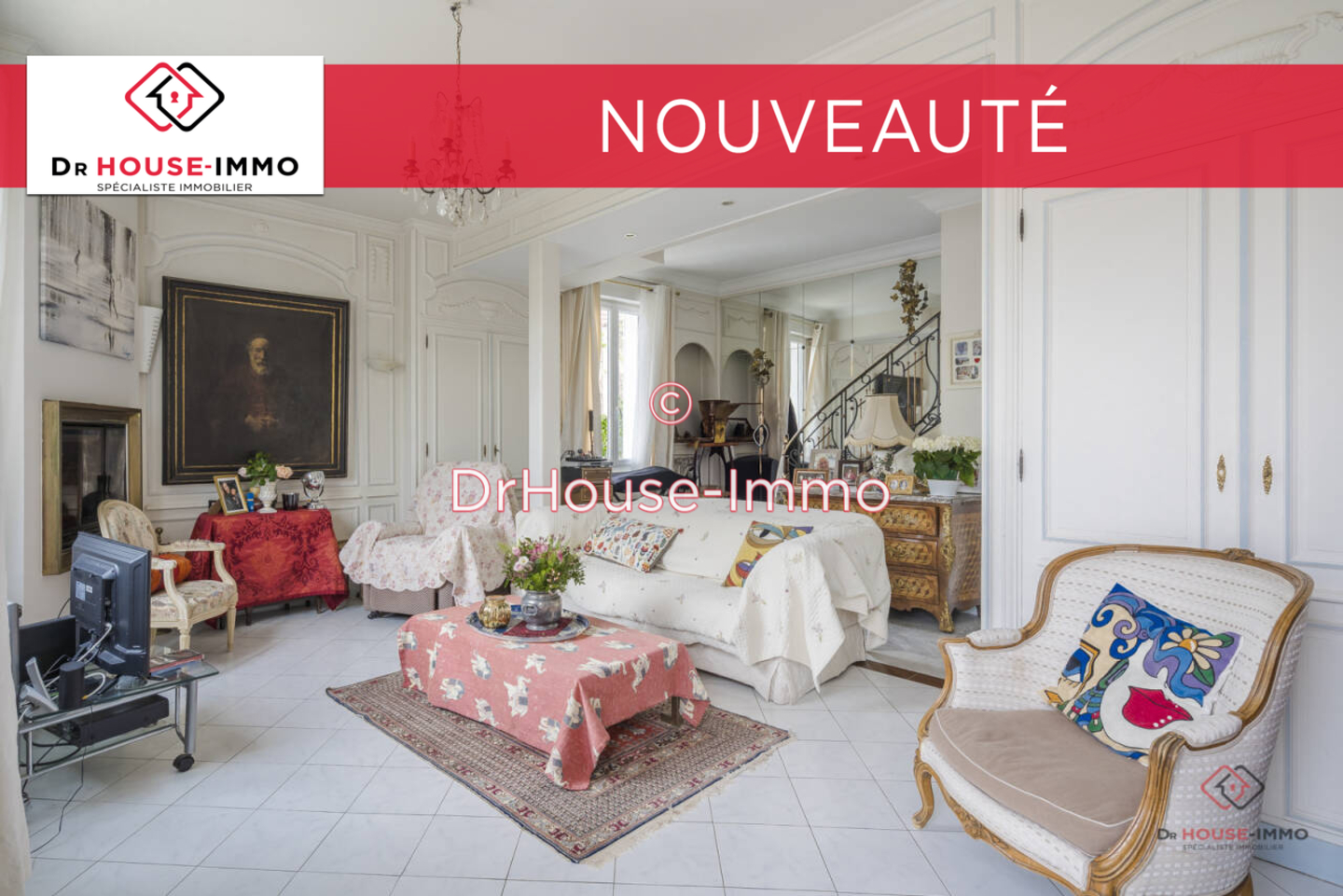 Photo 1 : Vente Maison 6 pièces Bry-sur-Marne 207 m²