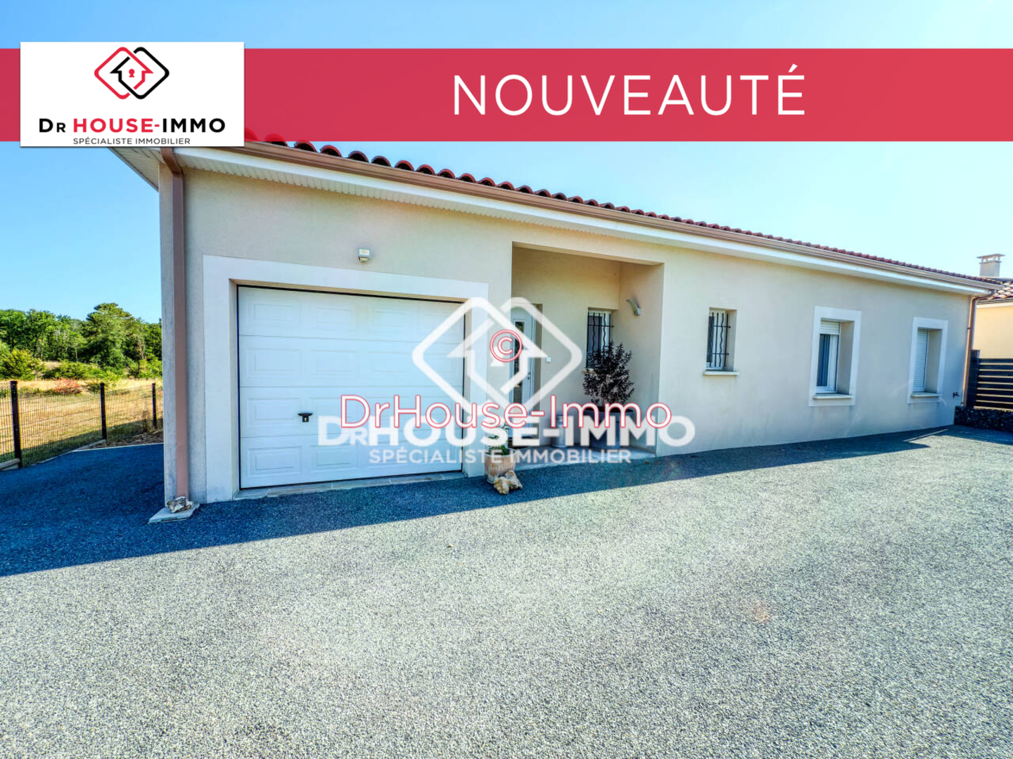 Photo 1 : Vente Maison 6 pièces Marsac-sur-l'Isle 143 m²