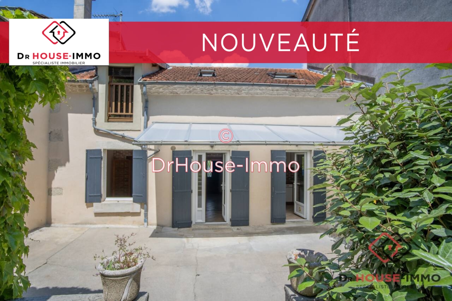 Photo 1 : Vente Maison 4 pièces Périgueux 105 m²