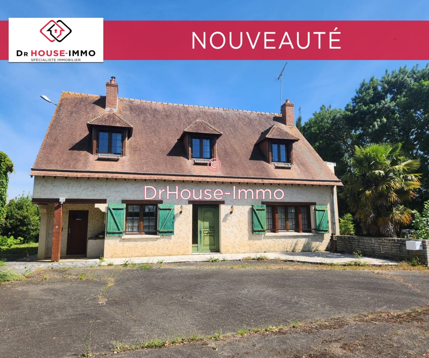 Photo 1 : Vente Maison 8 pièces Savigné-l'Évêque 211 m²