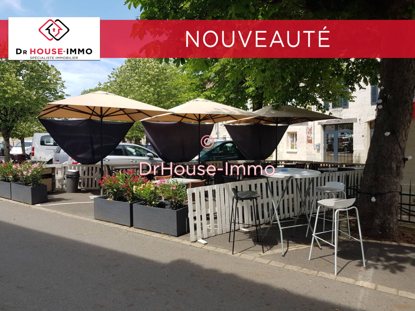 Photo 1 : Vente Commerce 2 pièces Mareuil 95 m²