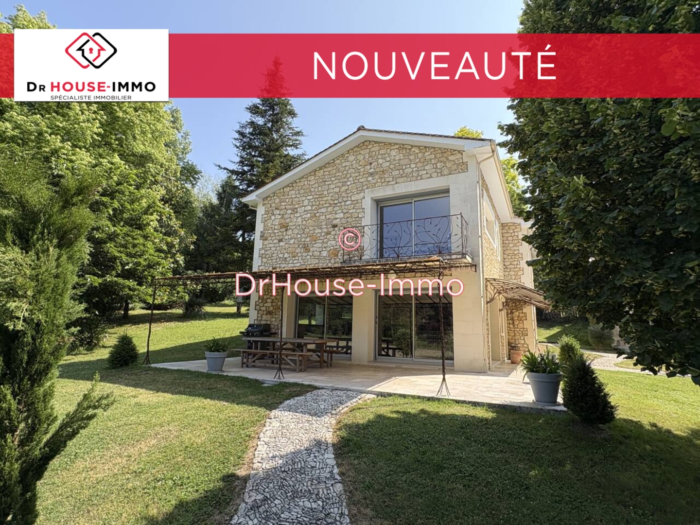 Photo 2 : Vente Maison 6 pièces Brantôme 182 m²