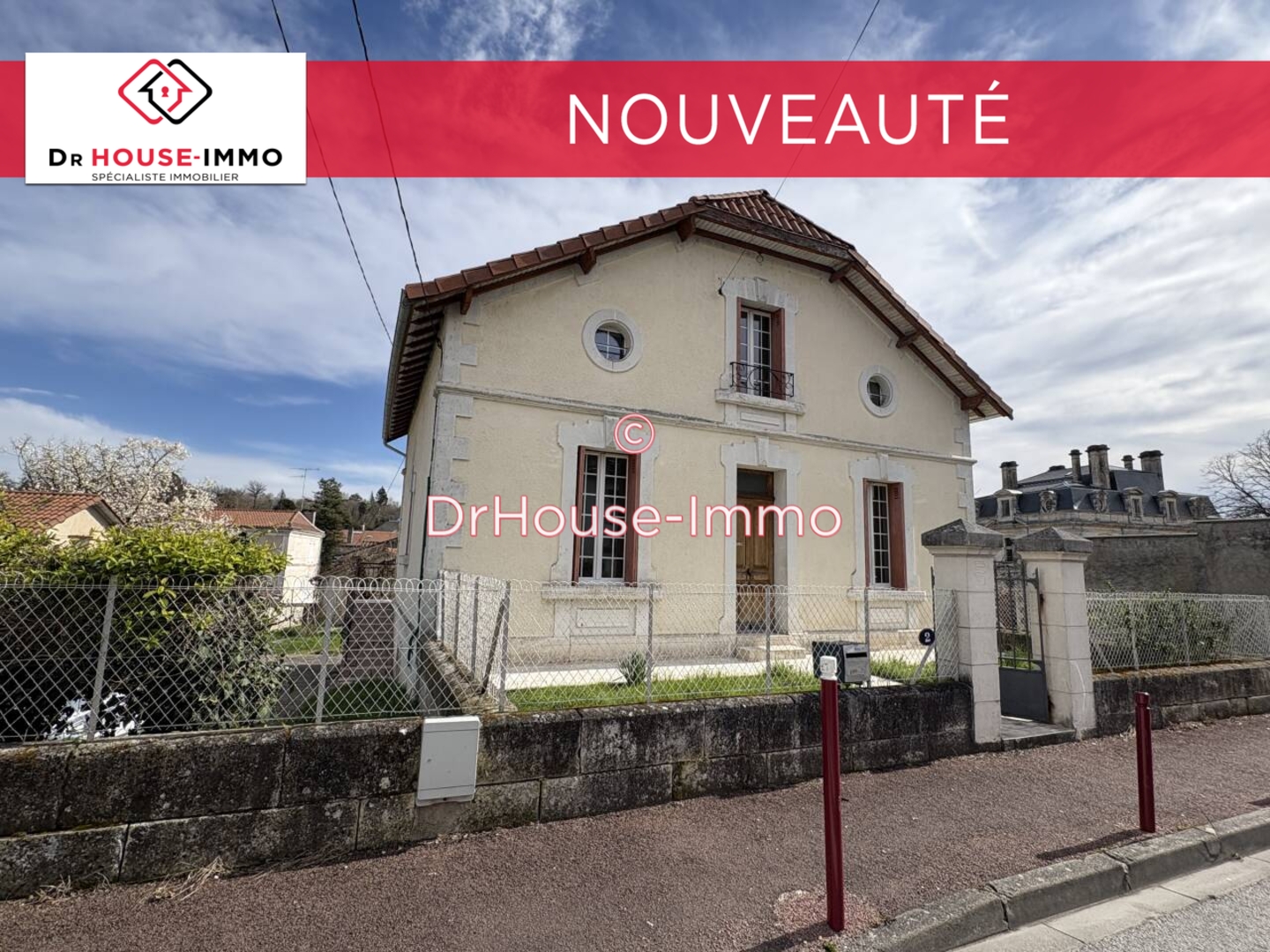 Photo 1 : Vente Maison 6 pièces Ribérac 133 m²
