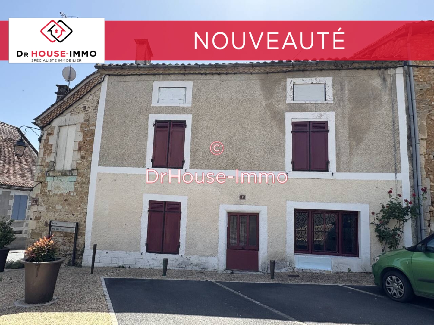 Photo 1 : Vente Maison 5 pièces Milhac-de-Nontron 140 m²