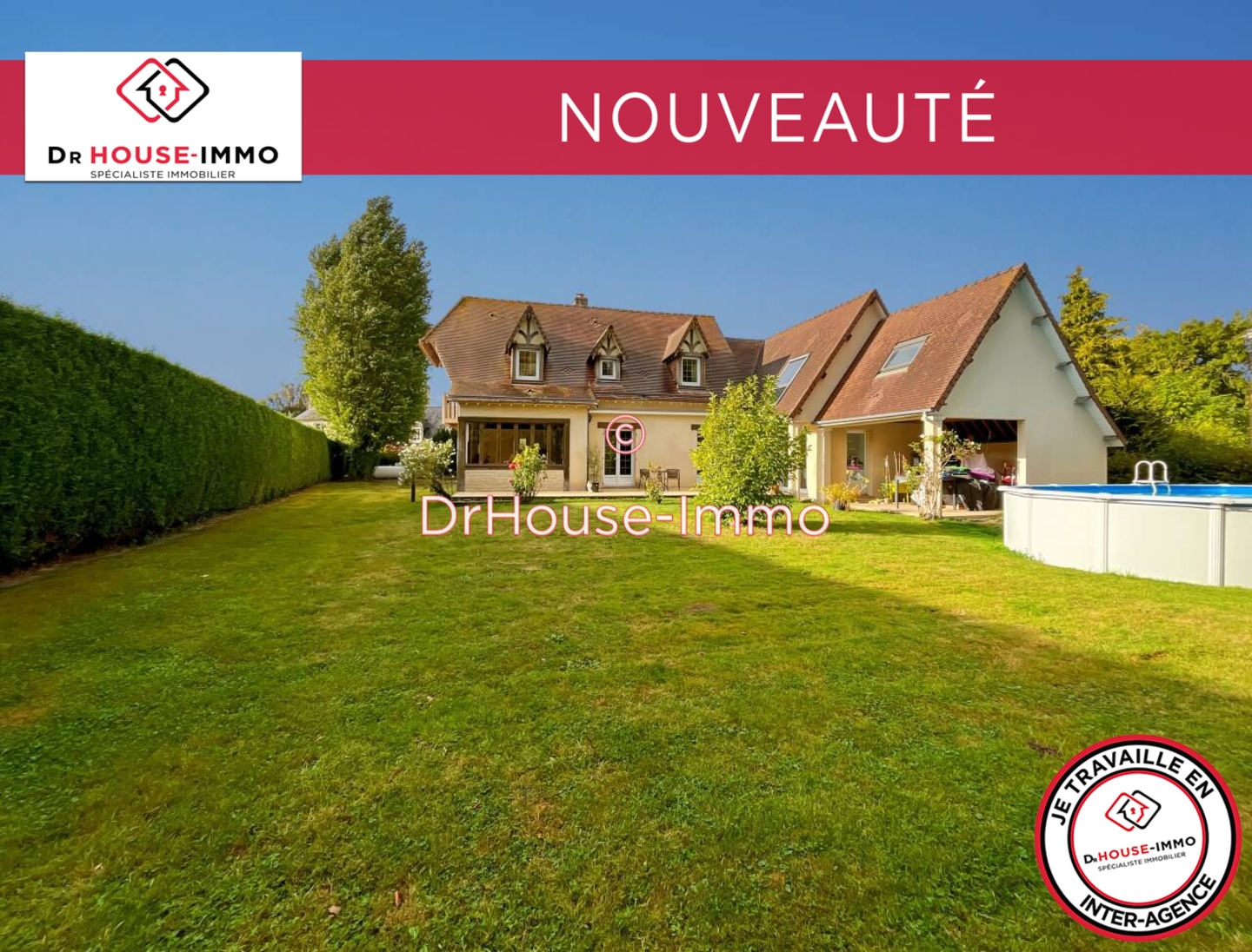 Photo 1 : Vente Maison 7 pièces Bretteville-sur-Laize 194 m²