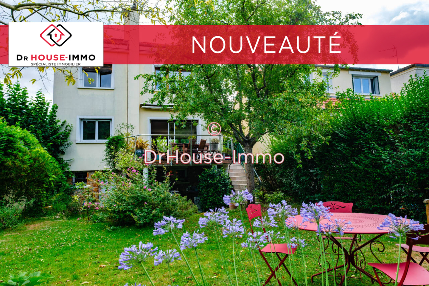 Photo 1 : Vente Maison 7 pièces Ville-d'Avray 170 m²