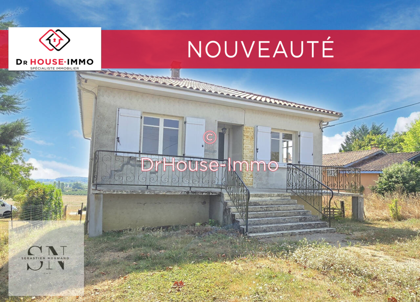Photo 1 : Vente Maison 5 pièces Cancon 95 m²