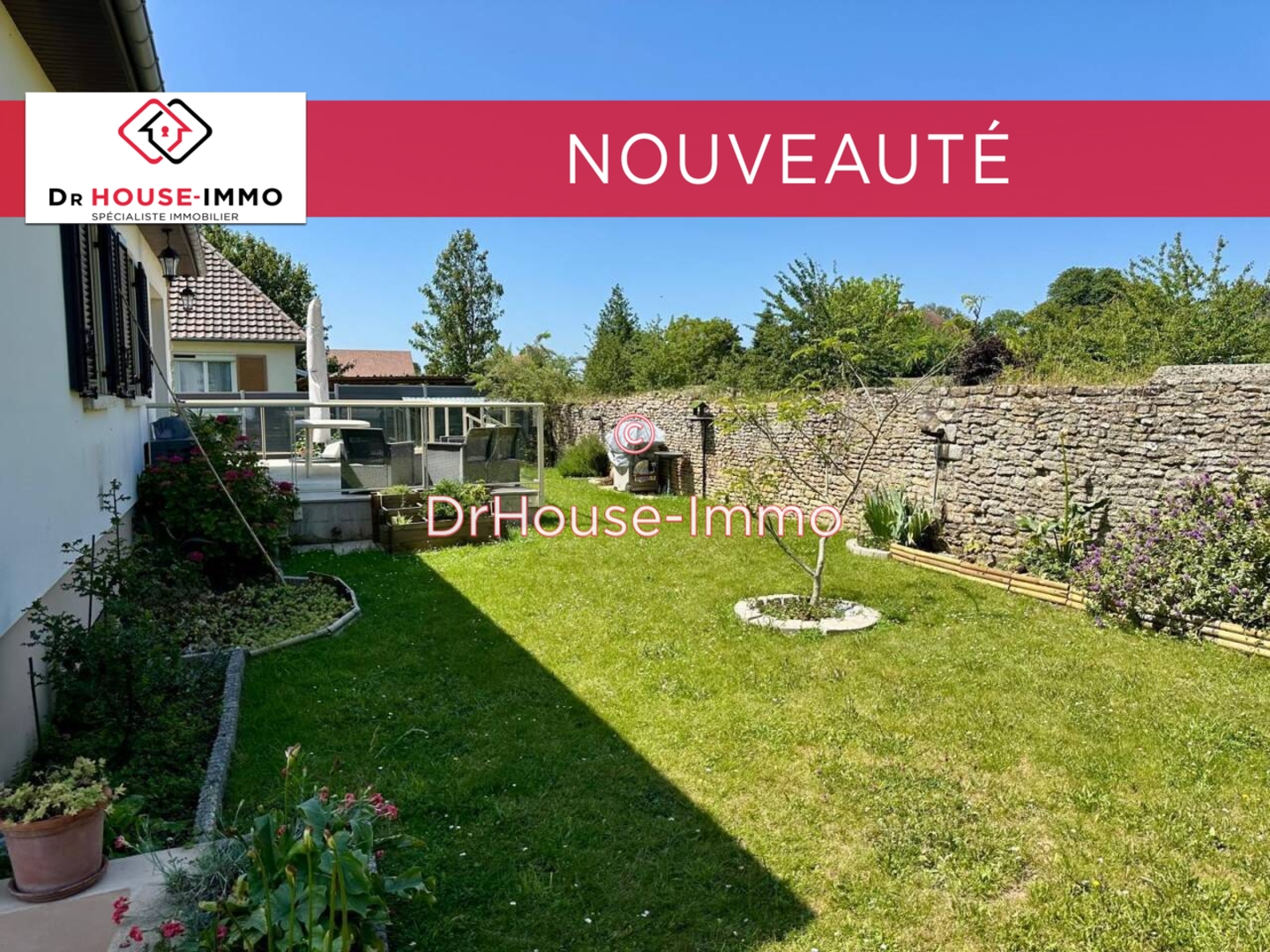 Photo 1 : Vente Maison 8 pièces Douvres-la-Délivrande 185 m²