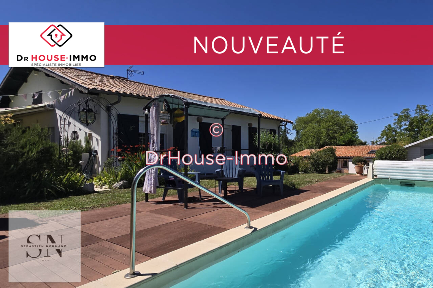 Photo 1 : Vente Maison 6 pièces Pujols 167 m²