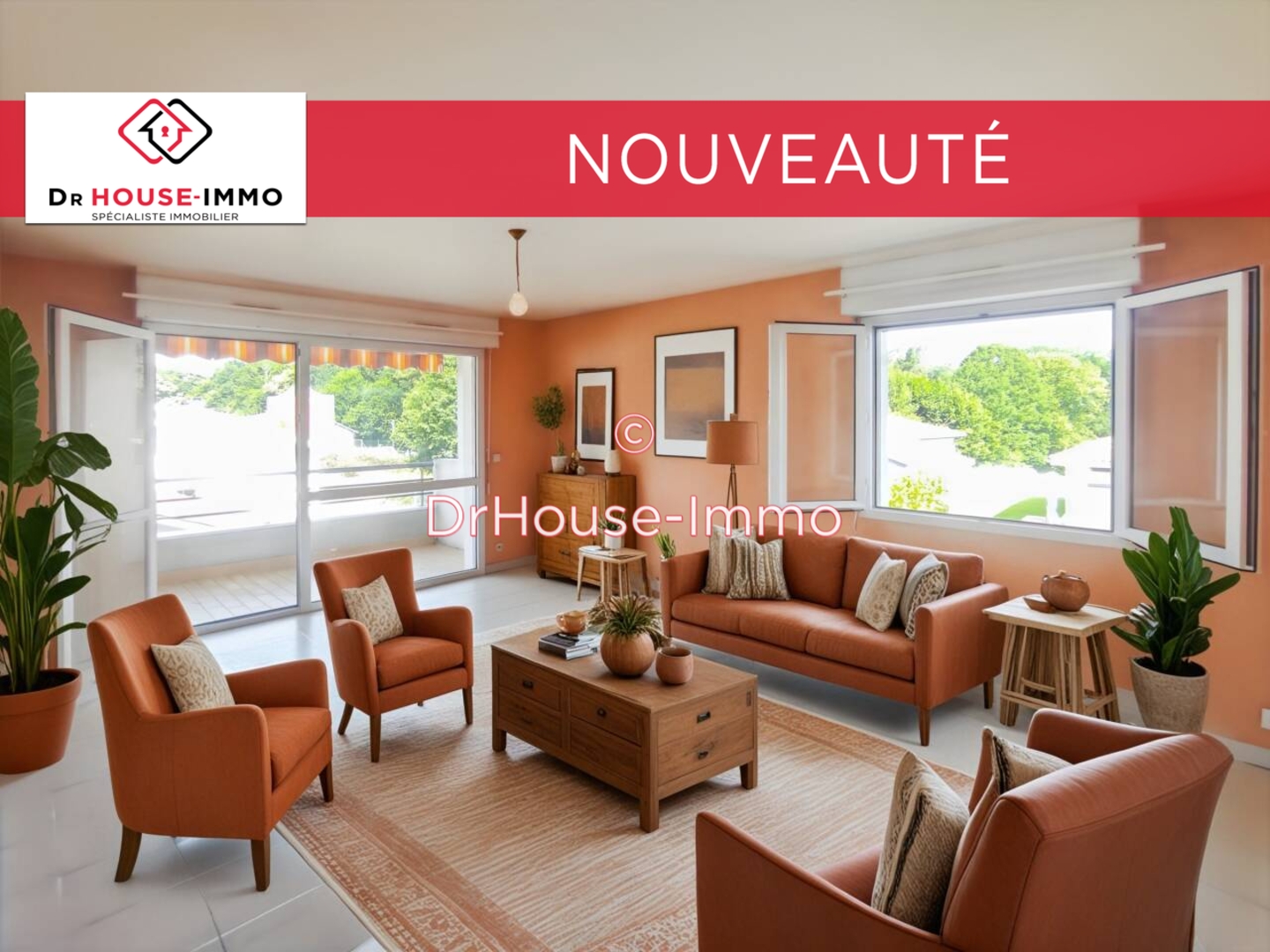 Photo 1 : Vente Appartement 4 pièces Saint-Martin-de-Seignanx 73 m²