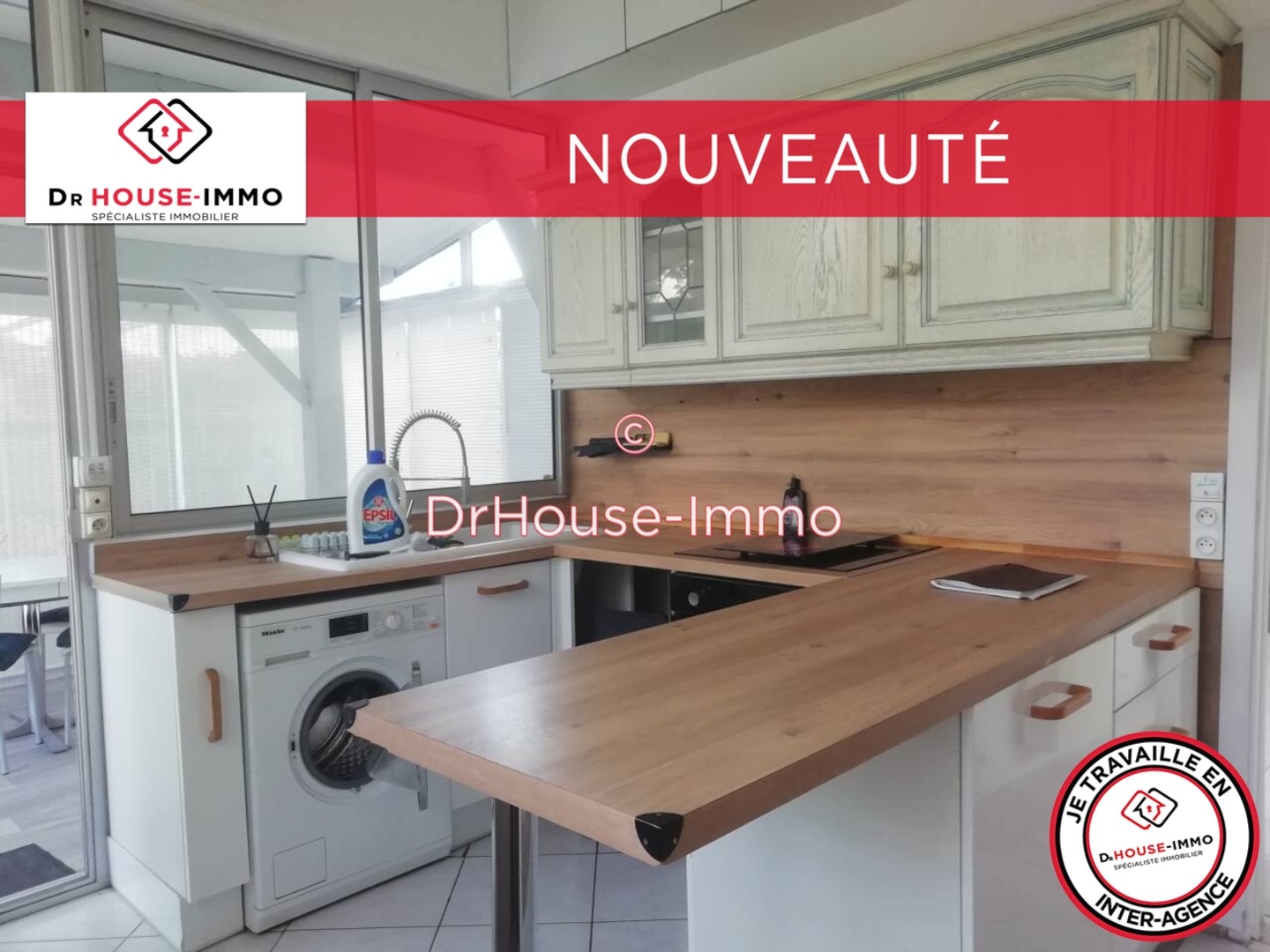 Photo 1 : Vente Appartement 3 pièces Agde 50 m²